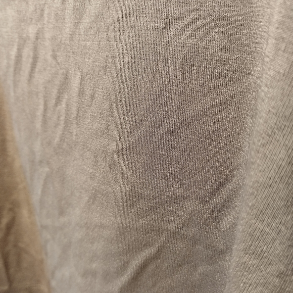 Travelers by Chico's TEXTURE LINES open front cardigan brown wavy lines size 1 - Picture 7 of 8